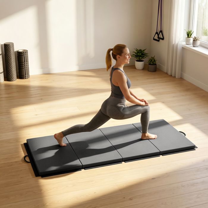 Yogamatte ZARINA rot 180 x 60 x 0.6 cm | Online Shop - Sicher & Günstig einkaufen