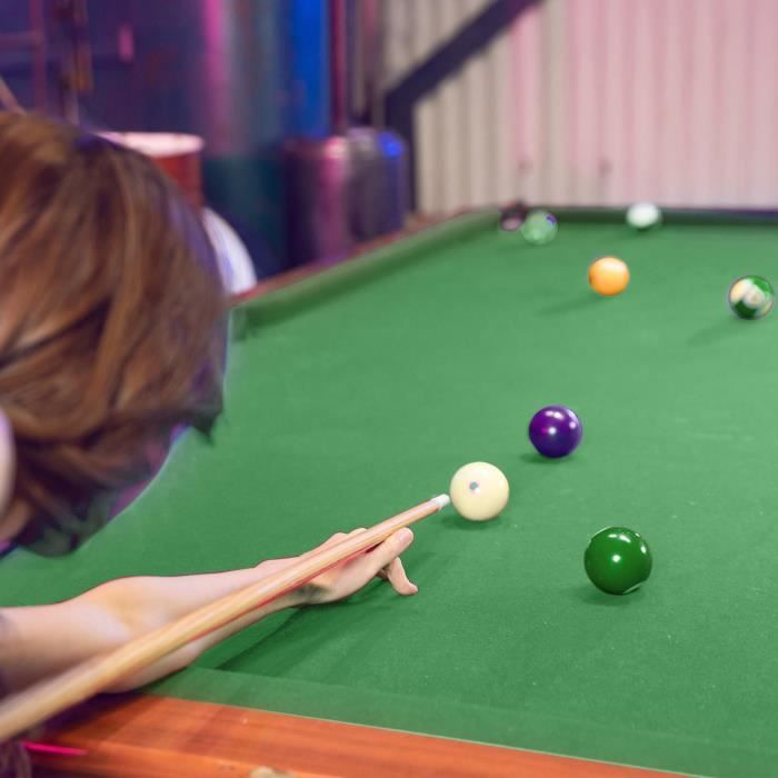 Tissu Billard Professionnel - Laine - 2.8x1.45m - Bleu - Pour Tables De Billard/Snooker