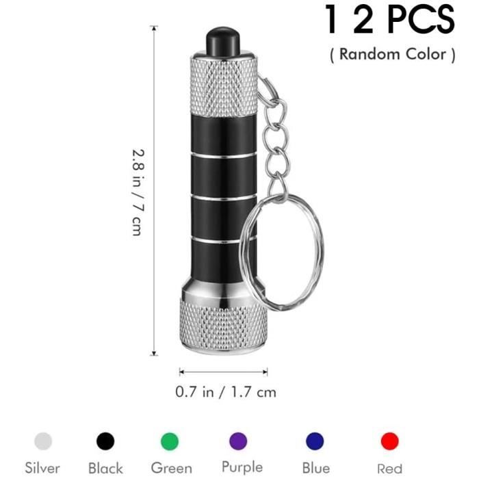 Lampe Torche Longue Portée POCKETMAN Mini Lampe De Poche LED 7W Super Lumineux 300 Lumens Mini