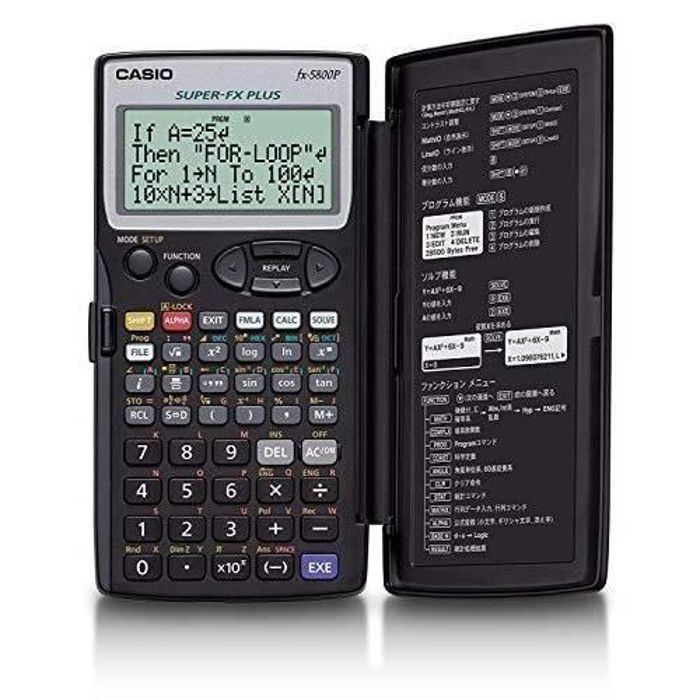 Casio FX 5800 P Calculatrice Programmable Cdiscount Beaux Arts et Loisirs creatifs