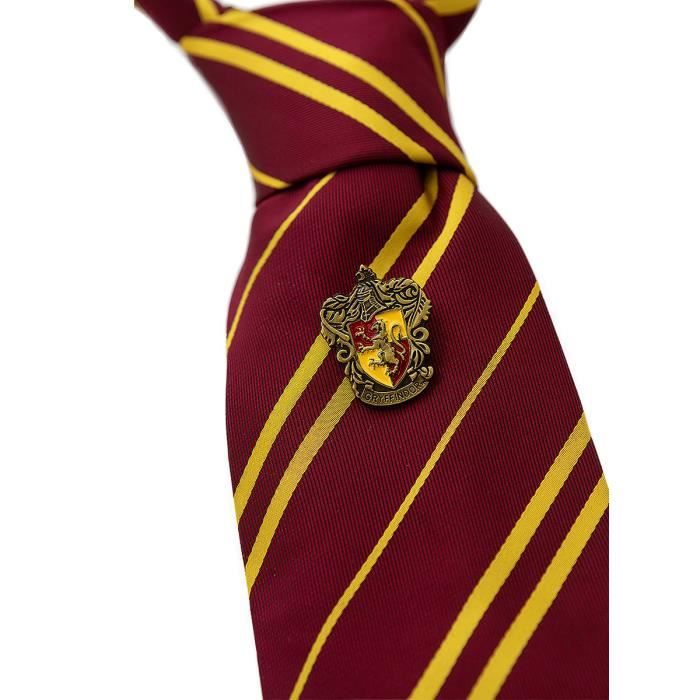 Cravate Gryffondor avec pin's - FUNIDELIA - Harry Potter - Mixte - Grenat -  Cdiscount Jeux - Jouets
