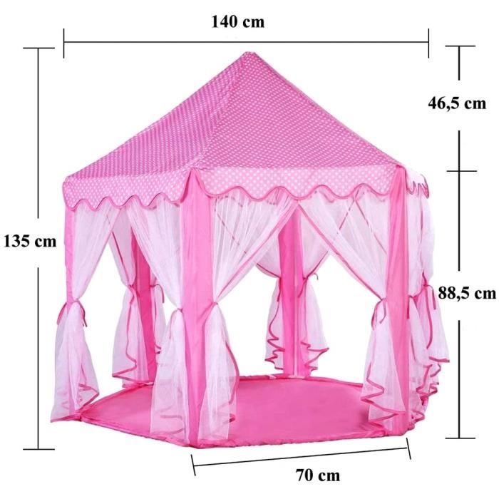 Ensemble de Maison de Jeu 3 en 1 Portable, Tente de Jeu de Bébé avec
