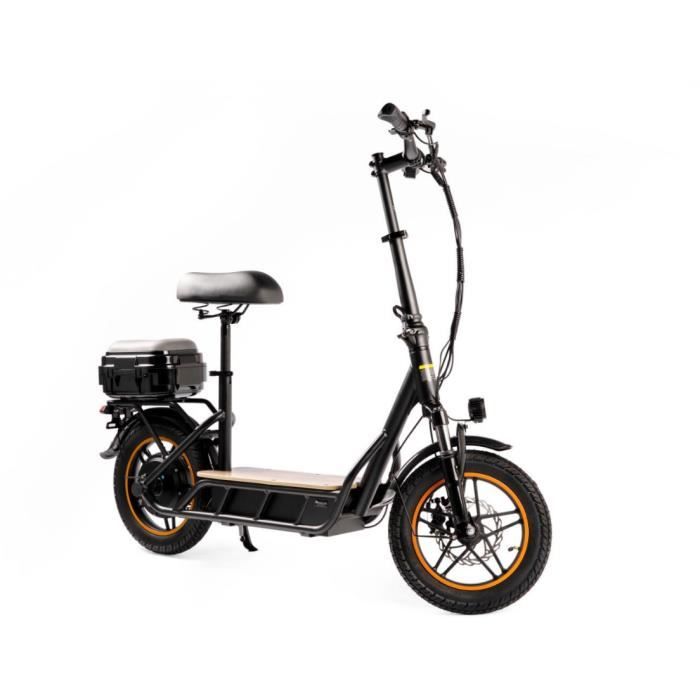 Coffre Arrière De Scooter électrique 31L Réfléchissant | Range-accessoires Pratique | Top Case Avec Serrure