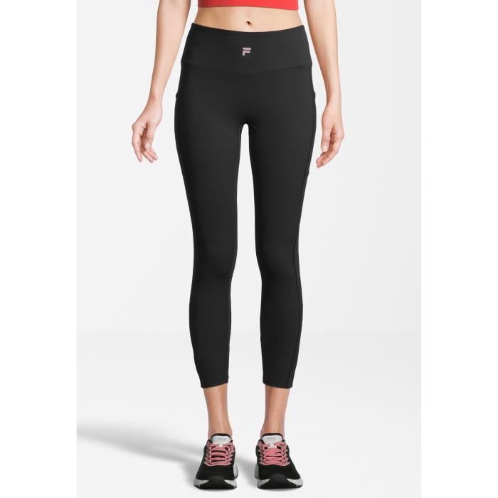Legging 7 8 taille haute femme Fila Raga black XL Black Cdiscount Pret a Porter