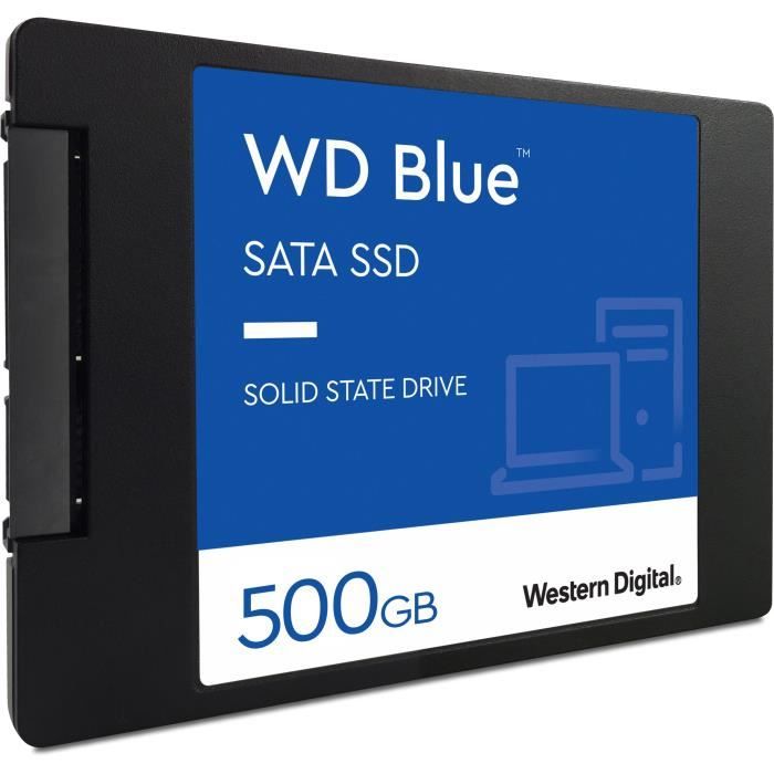 Western Digital SSD WD Blue 500 Go - Disque SSD - LDLC