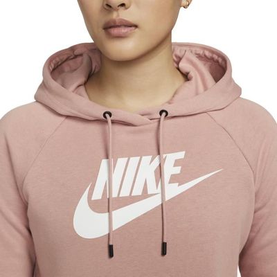 Offre limitée - Sweat à capuche crop nsw club rose fille - Nike