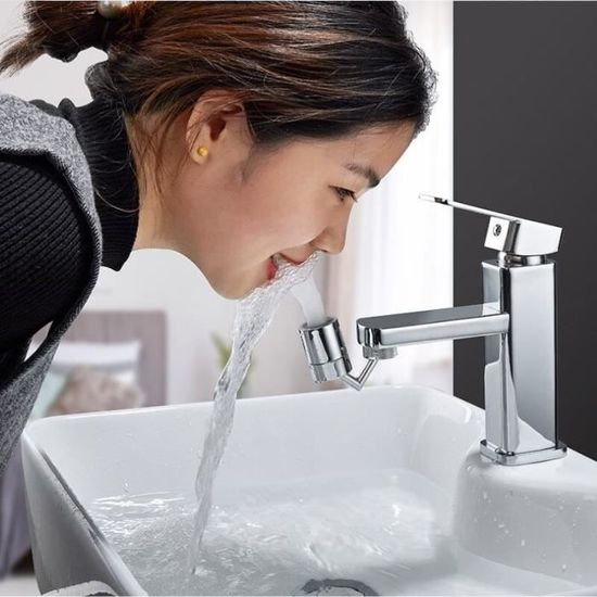 Nouveau 720 ° tête anti-éclaboussures filtre robinet cuisine artefact bassin