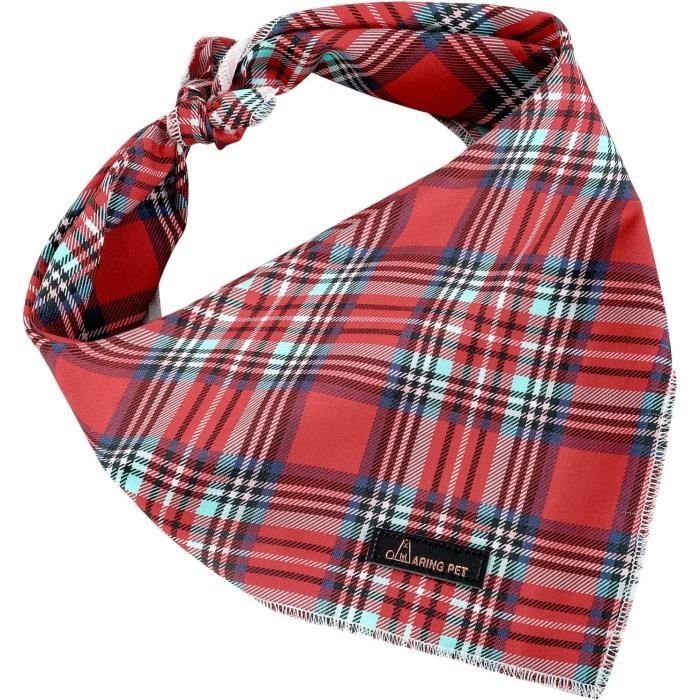 Bandana pour chien bleu blanc rouge