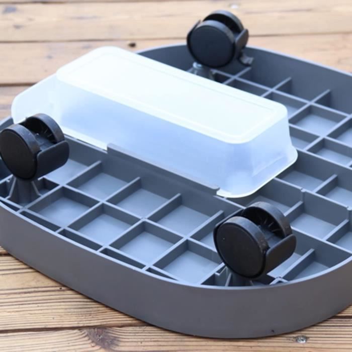 Support Pour Plante A Roulette Support De Pot De Fleurs Porte Plantes De Jardin 30 X 30 Cm 91814428