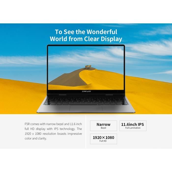 Ordinateur portable - Teclast F5R - 11,6''3