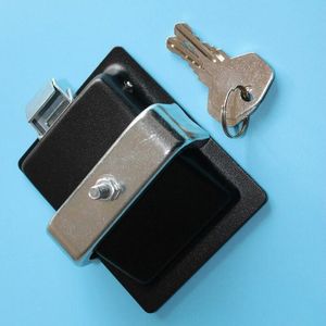 Fbinys Loquet de porte de camping-car | Loquets de meubles en acier inoxydable pour boîte à outils, serrure de panneau professionnel, antivol pour