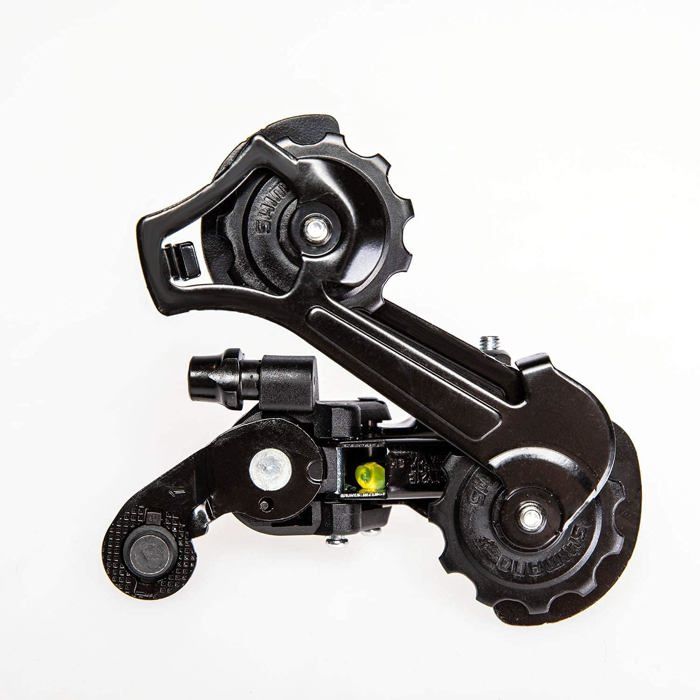 Dérailleur Arrière Vélo RD-TY21 - Pour VTT, Vélo Route, Pliant 6-7 Vitesses - Alliage Aluminium, Montage Facile
