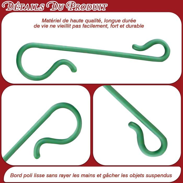 TRIBURG Expander Avec Crochet [25 Pièces / 15cm] | Tendeur élastique Haute Performance Avec Crochet | Tendeur En Caoutchouc Pour L'extérieur Ou L' Arrimage De Marchandises | Tendeur De Bâche