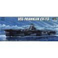 Maquette - TRUMPETER - USS FRANKLIN CV-13 - 1:700 - Garçon - 15 ans et plus-0