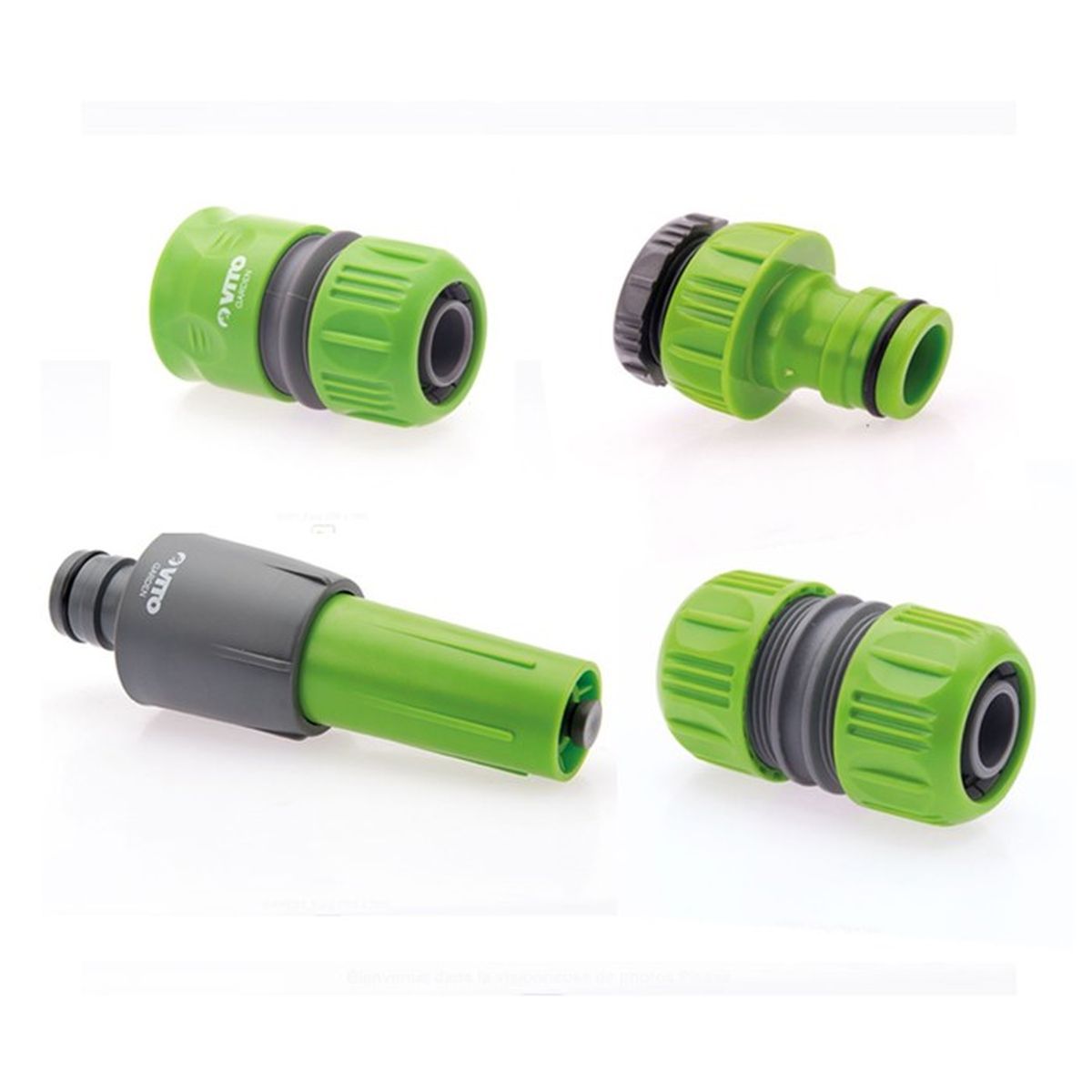 Kit arrosage 4 pieces diam 251" VITO GARDEN lance multi jet + nez de