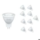 Ampoule LED GU4 / MR11 4W 12V (Pack de 10) - Blanc Neutre 4000K - 5500K - SILAMP