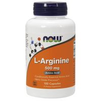 L-Arginine 500mg 100 cap Standard Now Foods Acides Amines - BCAA