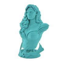 G3D PRO ®  Filament PLA MAT pour imprimante 3D, 1,75mm, Cyan, Bobine, 1 kg
