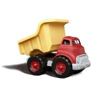 Camion de chantier - GREEN TOYS - 100% de plastiques recyclés - Jaune - Pour enfant de 12 mois et plus