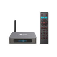 X96 X6 TV Box Android 11 Rockchip RK3566 Support 4K 2T2R MIMO Dual Band Wifi 1000M Décodeur réseau (4+32GB)