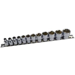 10pc AF SAE Impérial 1 7//16/" Point 12 douilles 1//2/" peu profond sur rail AU