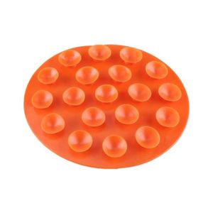 CONSERVATION REPAS Tapis de Table à Couverts Bol Anti-dérapant Pour Bébé Enfants Suction Suckers (Orange)