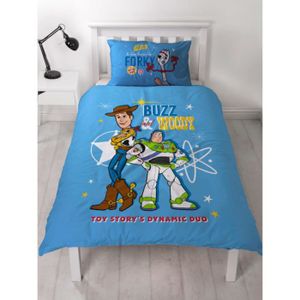 ZZALL Toy Story Parure de lit pour enfant en coton polyester doux et confortable avec taie doreiller 50 x 75 cm//80 x 80 cm 135 x 200 cm + 1 taie doreiller 50 x 75 cm, style 05