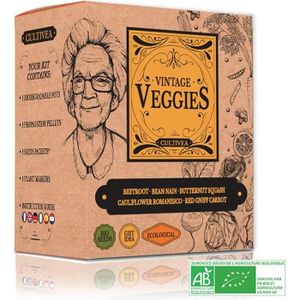 Légumes anciens (bio) - Kit cadeau de graines avec 3 raretés végétales  spéciales : : Jardin