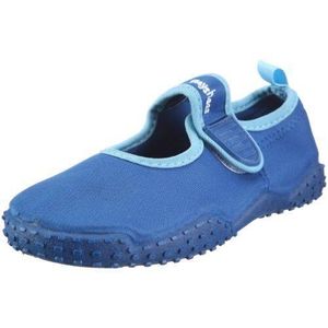 SANDALE DE PISCINE Playshoes  UV-Schutz Aqua-Schuh klassisch 174797, Sandales mixte enfant - Bleu-TR-A4-81, 18/19 EU - 4010952306309