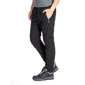 Pantalon De Randonnée Imperméable Homme - Pantalon Marche Respirant Avec Poches Zippées