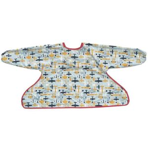 Xuy Bavoir Tablier Manches Longues Col Rond Dessin Impermeable Antifouling Pour Enfant Bebe Brun 90 Cdiscount Puericulture Eveil Bebe