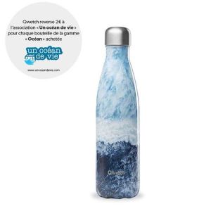GOURDE BOUTEILLE ISOTHERME - OCEAN LOVER 500 ML - QWETCH