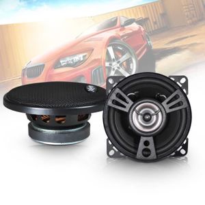 2 pcs 10,2 cm 80 W 2 Voies Gamme complète de fréquence Car Audio Haut-Parleur stéréo Haut-Parleur de Voiture Automobile Haut Parleur 