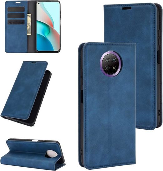 Housse Portefeuille En Cuir Artificiel Pour Xiaomi/Poco/Redmi - Compatible Nombreux Modèles