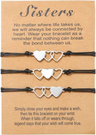 2 Bracelets Corde Tressée Nautique - Ajustables Et Imperméables - Unisexe