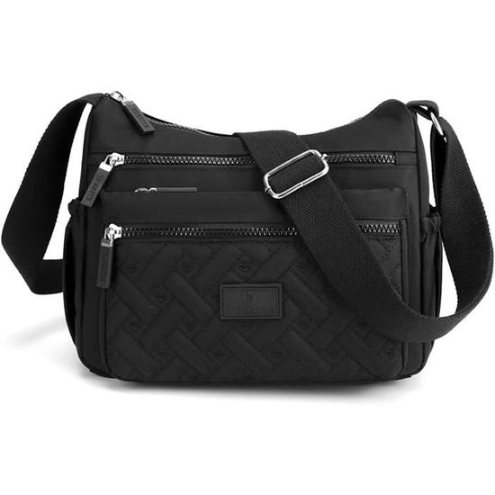 Sac Bandoulière Gelory Sac à Bandoulière Décontracté Multi-poches Pour Femme, En Sacs Bandoulière Femme