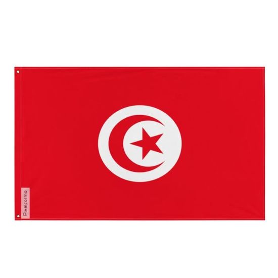 Drapeau de table Tunisie 21x14cm - tunisien Hau - Cdiscount Maison