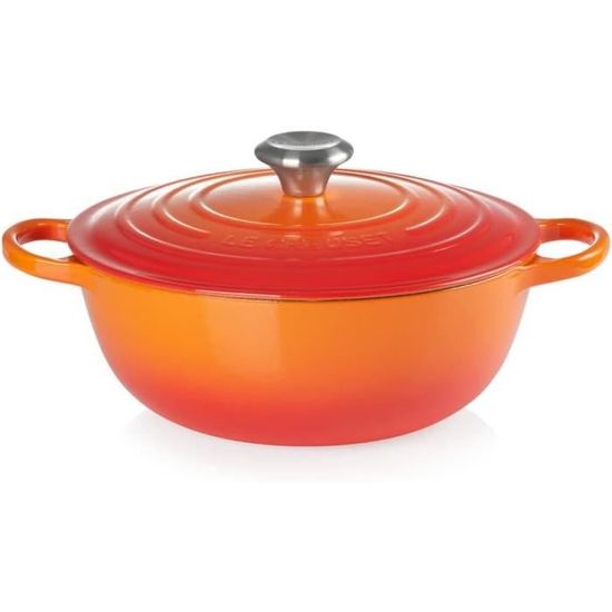 COCOTTE ANCIENNE FONTE Le Creuset Ovale Marron 29 EUR 30,00 - FR