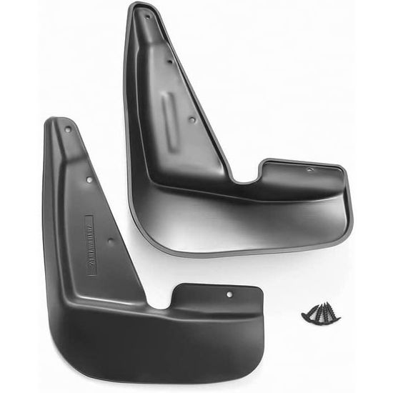 Lot De 2 Garde-Boue Camion MAN Truck - 60x18 Cm Caoutchouc Dur Noir Avec Inscription Relief 3D