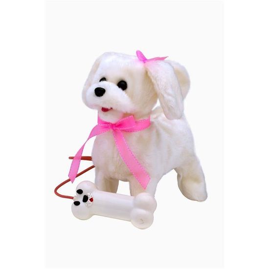 chien telecommande peluche