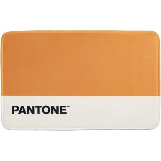 Tapis De Bain Pantone - 100% Coton épais Et Absorbant - Lavable, Antidérapant - Certifié Oeko-Tex - Plusieurs Coloris - 50x80 Cm