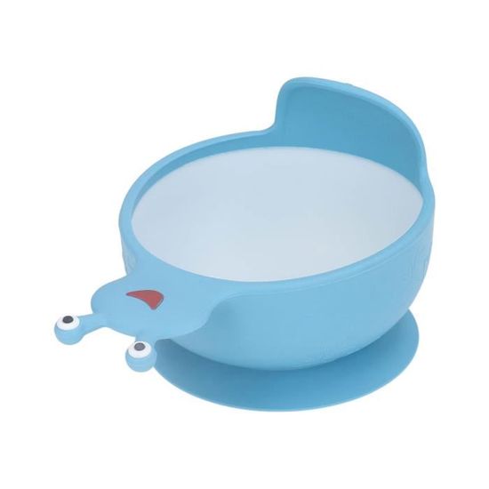 GOMETY Lot De 4 Bols De Sevrage Bébé Silicone Avec Ventouse - Antidérapants, Sans BPA, Orange Vert Rouge Marron