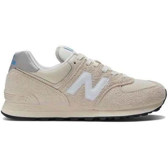 Chaussures Homme NEW BALANCE 574 Beige Dessus Textile Lacets Beige Cdiscount Chaussures