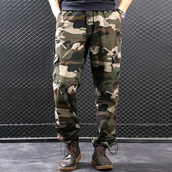 Générique Pantalon Cargo Homme Tactique Militaire Randonnée