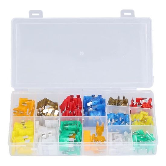 Kit De 300 Fusibles Lame Auto + Testeur De Tension 6V-24V - Neuf, Pour Dépannage électrique