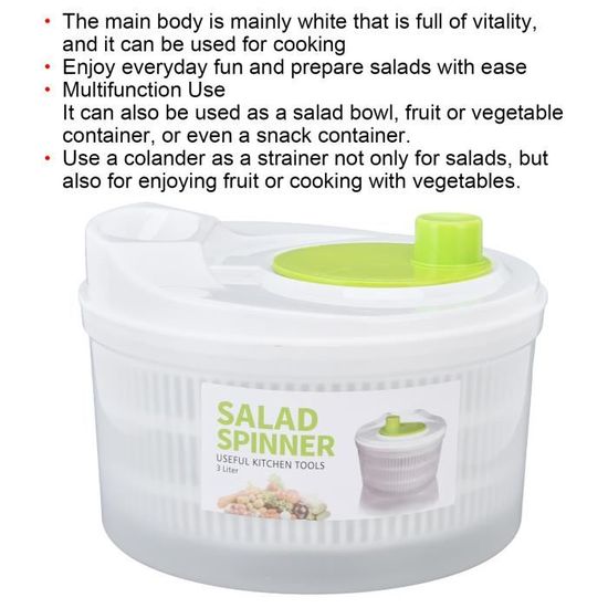 Intermarché : essoreuse à salade 3 €