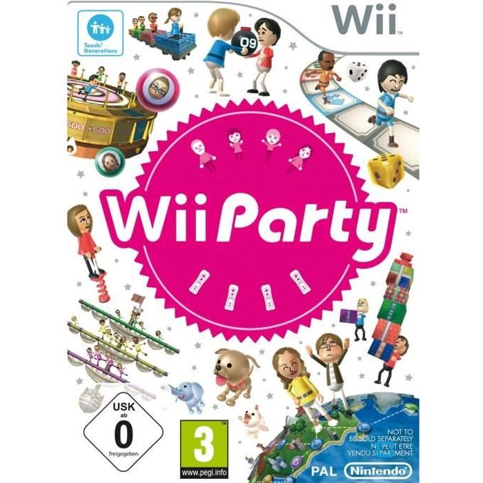 WII PARTY(Jeu seul) / Jeu console Wii