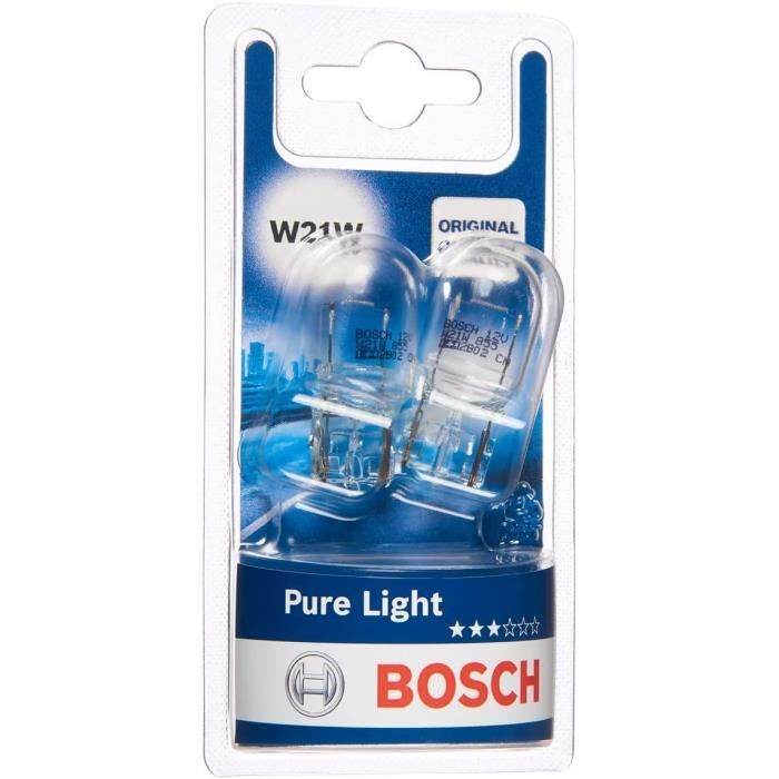 Lampadine Auto Bosch Pure Light 12V 21W - Confezione Da 2 Pezzi Per Luci Posteriori - Foto 1