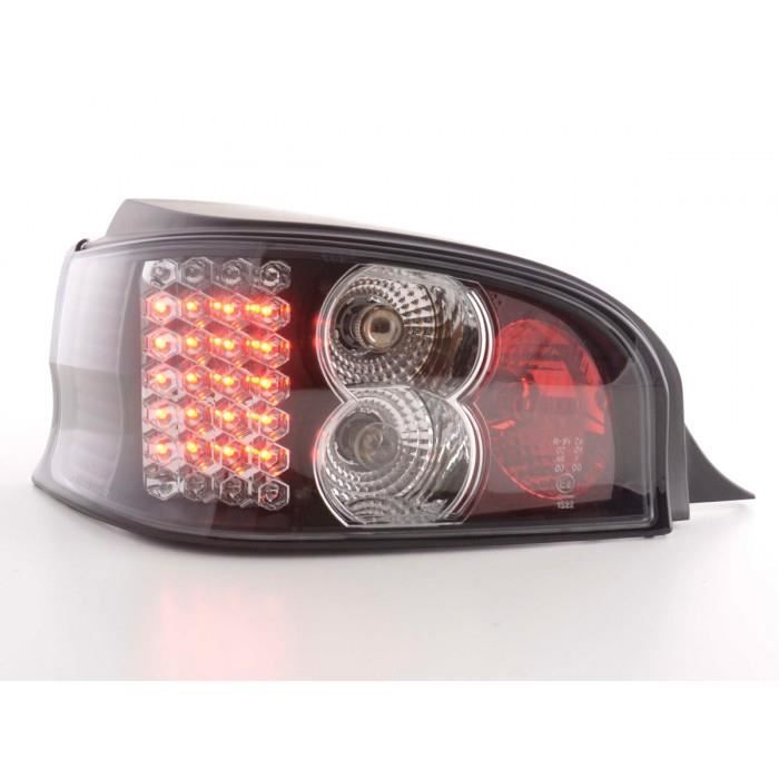 LED Feux arrieres pour Citroen Saxo (type S/S HFX / S KFW) An 96-02, noir