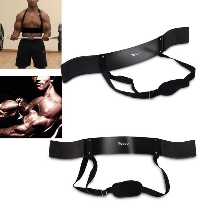 Jielwyshop Accessoire de remise en forme de barre de constructeur de muscle d'isolater de Curl de construction de corps de bras
